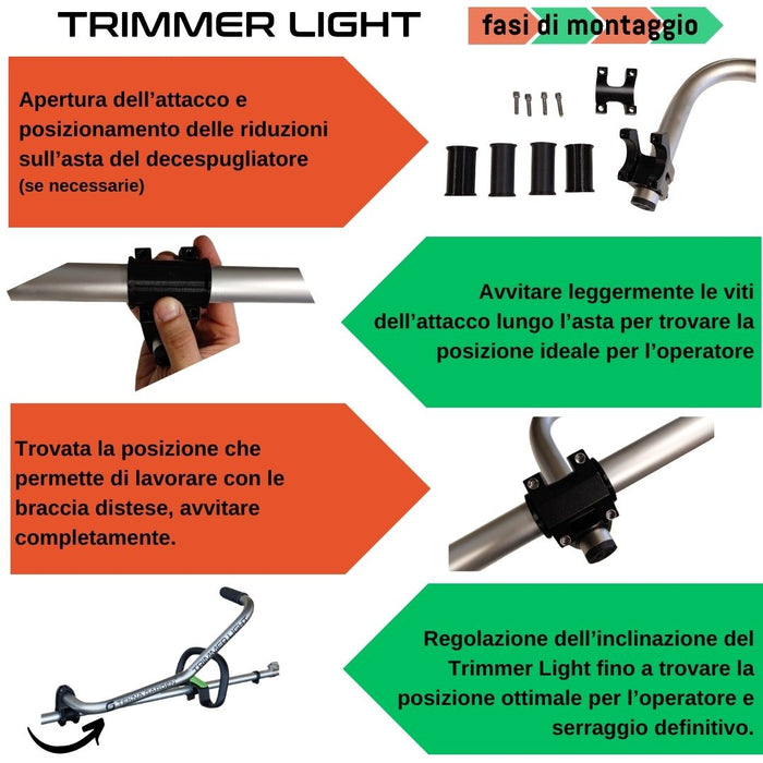 Trimmer Light l'impugnatura Universale per Decespugliatore per Mancini